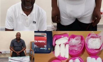 Two Cocaine Traffickers,  Uber Driver  Arrested At Lagos Airport