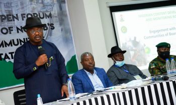 NCDMB, Host Communities Parley on Security of Projects, Jobs  