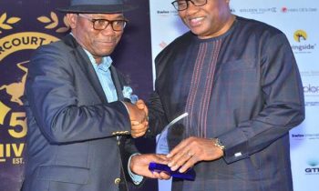 Shell Nigeria Exploration And Production Company, Receive Crystal Award.