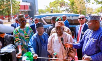 In Adamawa, President Tinubu Assures Of More  Prosperity, Commends  Governor FINTIRI, Nuhu Ribadu