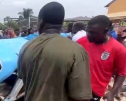 Four Killed, Four Injured As Truck Crashes Into Commercial Bus On Lekki–Epe Expressway