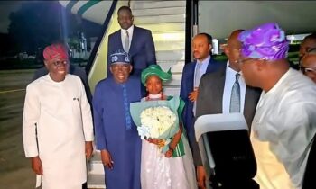 Tinubu Returns to Lagos After France, Kenya and Rwanda Diplomatic Tour