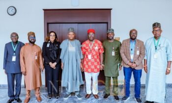 NDPHC Leadership Visits Vice President Kashim Shettima, Felicitates Him on 2027 Re-Nomination